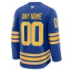 Buffalo Sabres Hockeydrakt Custom Fanatics Premium 2024-25 Blå Hjemme - Herre